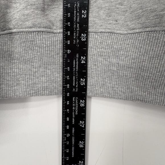 MERRELL Sweatshirt Medium Gray Fleece Pullover Hoodie Outdoor Hike on Merrell - Picture 6 of 7